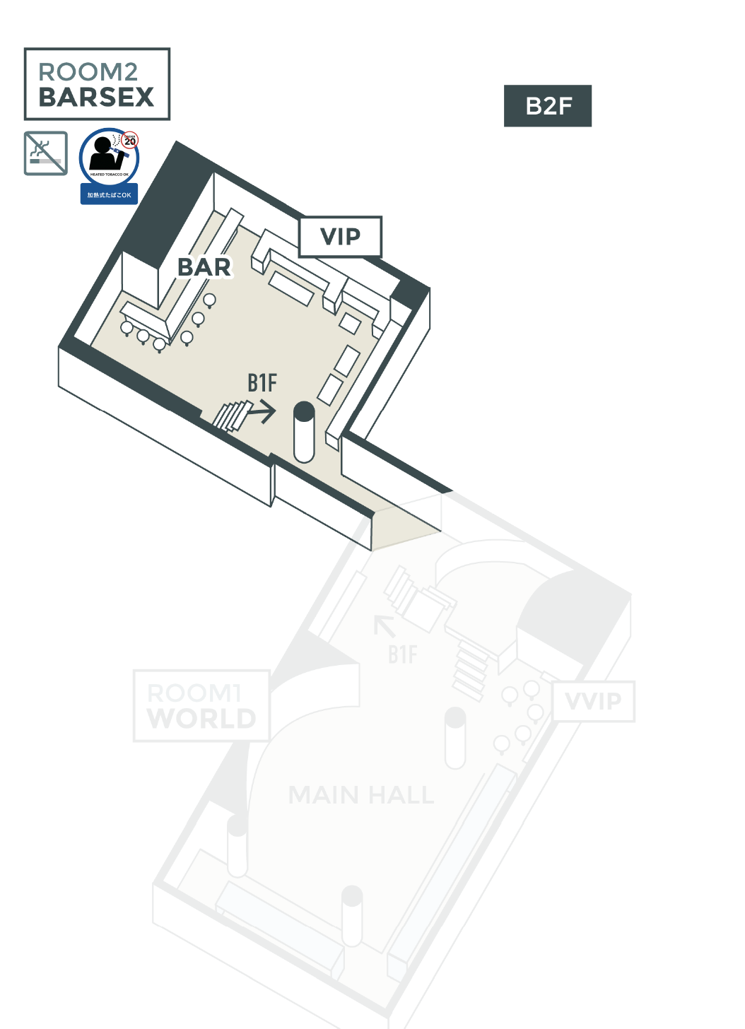 BARSEX FLOORMAP