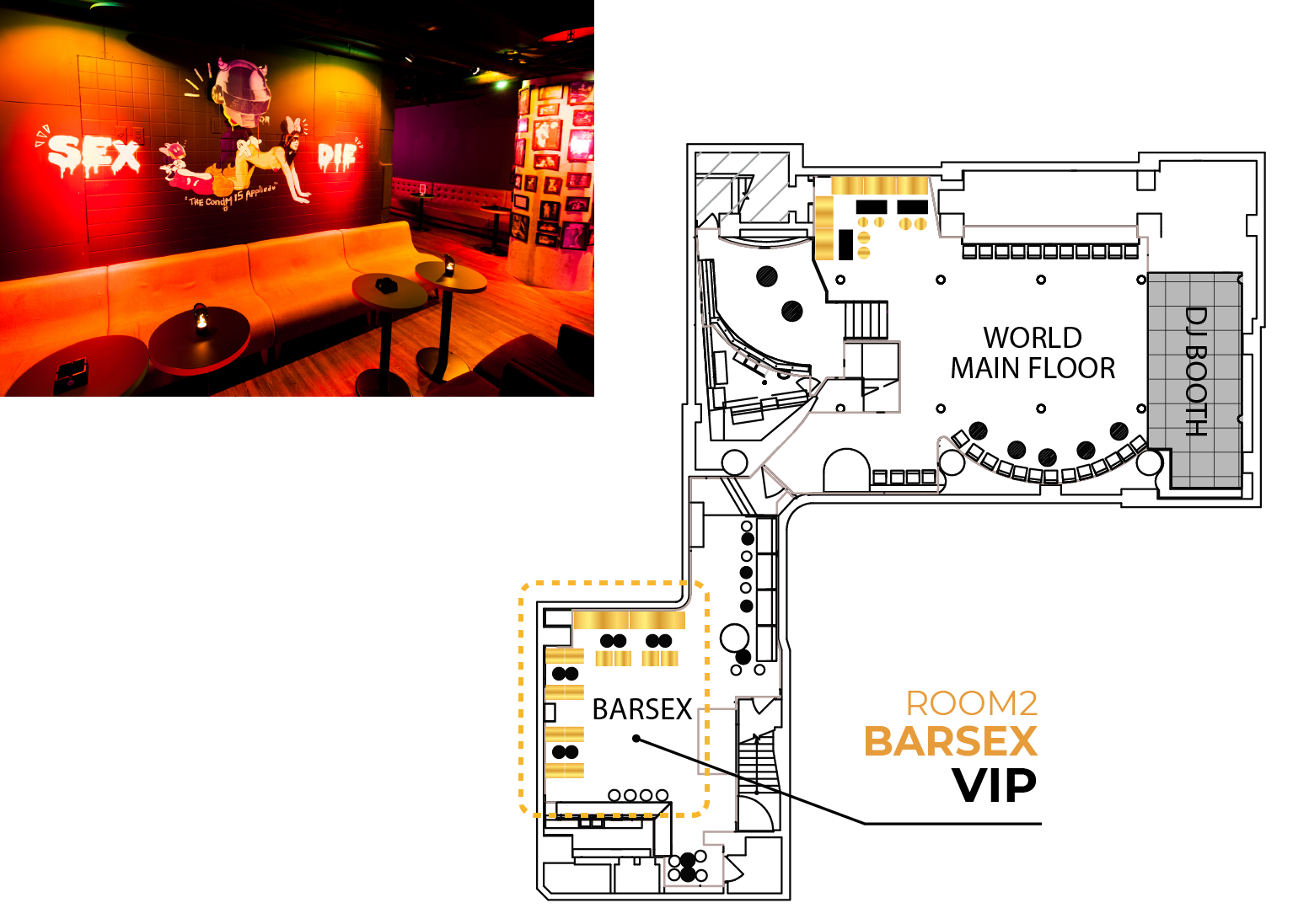 VIP FLOORMAP